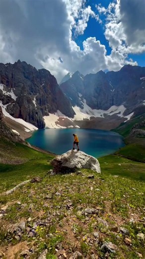 Discover Kyrgyzstan 🏔️ | Mountains, Lakes & Nature Paradise 🌿 #shorts #travel