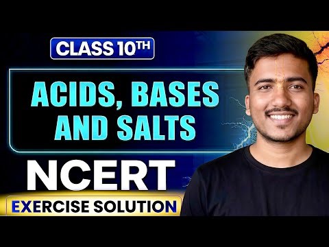 NCERT Class 10 Chemistry Chapter 2 Exercise Solutions 🔥 | Acids Bases & Salts | CBSE Board 2026-27