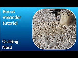 Quilt with Confidence: Scrappy Patchwork & Meander Designs – FMQ for beginners