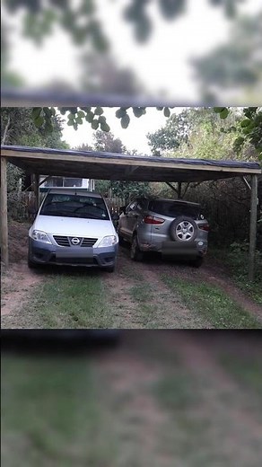 DIY Cheap Carport | The mullet roof (Farm Builds 10)