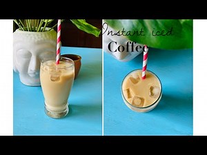 Instant cold coffee | How To Make Iced Coffee |Quick and easy recipes