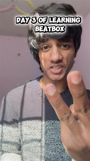 Day 3 Learning Beatbox🤩🥳 #beatbox #tutorial #music
