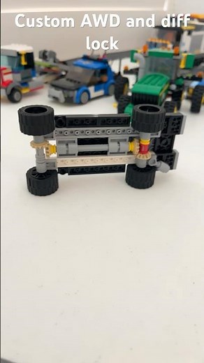 Awd and diff lock #lego