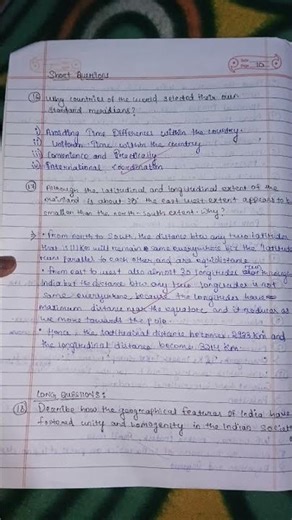 Class 9 Geography: India and the world ch 1 (Extra questions answers) #ncert #class9 #notes