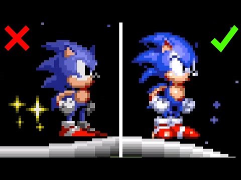 Sonic's got new sprites in Sonic 1 Forever! ~ RatherNoiceSprites's Classic Sonic~ Sonic Forever mods