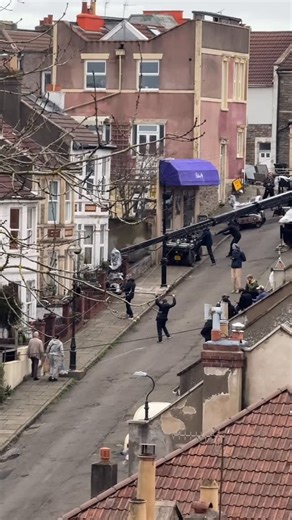 Bristol24/7 on Instagram: "A Cadbury advert is currently being filmed on Vale Street in Totterdown, England’s steepest residential street. #bristol #bristol247"