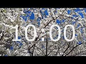 10 Minute Spring Timer with Relaxing Music