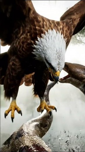 Eagle vs Giant Python | Unreal 4K Forest Battle | Caught on Camera