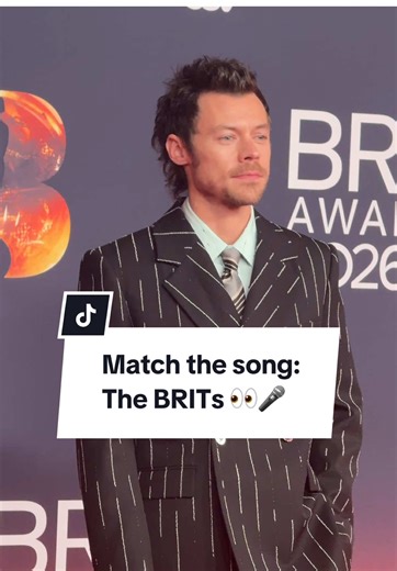 Matching Songs to People at the BRIT Awards 2023