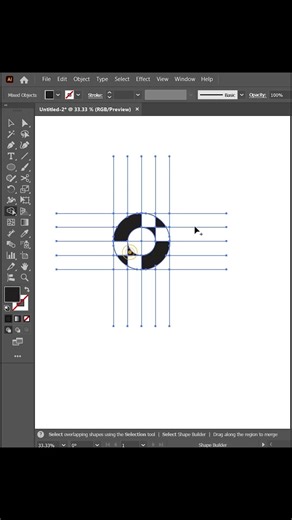 Practice Logo using Grid in Adobe Illustrator | 2026 | S Graphic Design