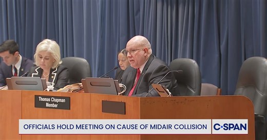 NTSB Officials Hold Meeting on Cause of Midair Collision, Part 1