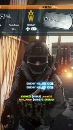 5 KILL DE UNA #parati #short #shorts #viral #BATTLEFIELD6