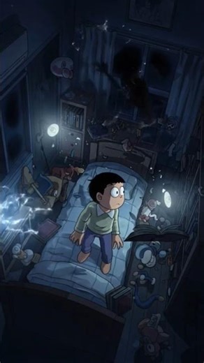 “Doraemon Turned Evil at 3 AM 😱”