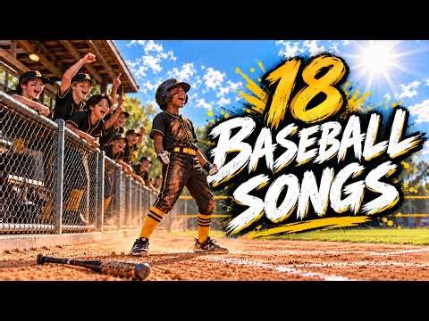 18 Baseball Songs ⚾ | FIRST PITCH TO LAST OUT (Full Album Visualizer)
