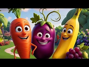 Fruits and Vegetables ABC | Learn the Alphabet and ABCs