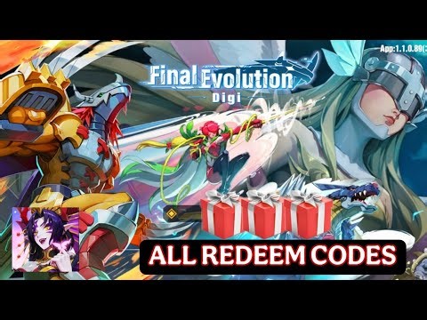 The Final Evolution Digi & All 6 Giftcodes🎁🎁 6 Working Codes The Final Evolution Digi + Redeem Guide
