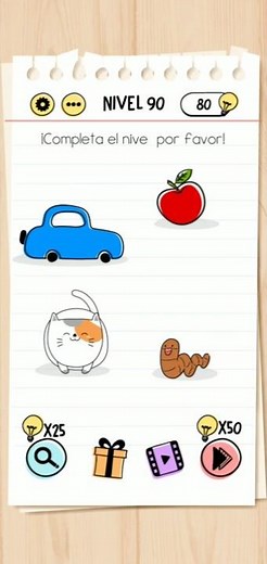 Brain Test | Nivel 90 - ¡Completa el nivel por favor!