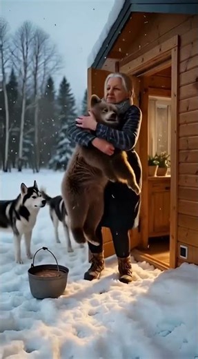 ou Won’t Believe This Viral Moment! #snow#forest