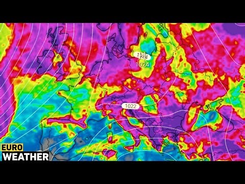 European Weather | ECMWF Model Precipitation April 25, 2026 - RainStorms In Europe