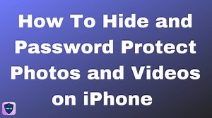 How To Hide Photos and Videos on your iPhone (2024)