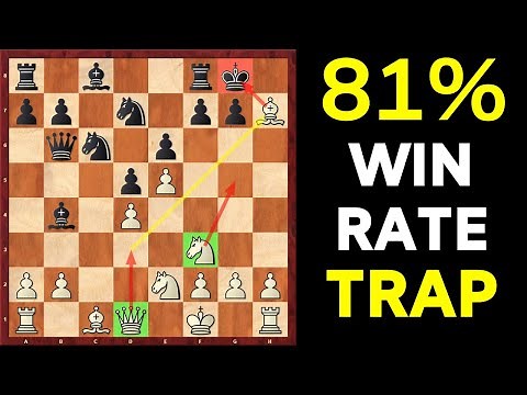 French Defense Tarrasch Variation Trap [Greek Gift Sacrifice]