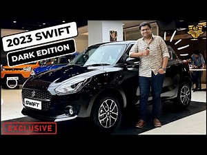 Suzuki Swift ZXI+ Dark Edition 2023 - Why Should Tata Fan Boys Have All The Fun|| swift black colour