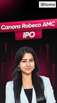 Canara Robeco AMC IPO Review: Leading Asset Management Company Goes Public #shorts