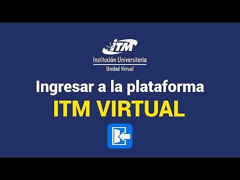 Ingreso plataforma itm virtual
