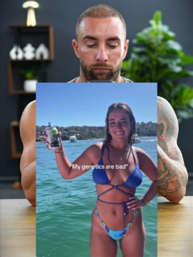 Genetics play such a small percentage #Genetics #fatloss #goodhabits #bodytransformation #reactionvideo