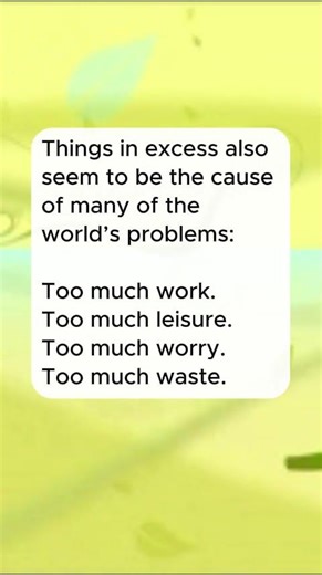 The Middle Road #health #wellbeing #moderation #moderationiskey #dailyreflection