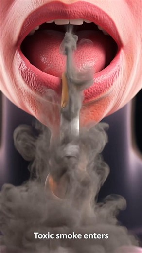 How Smoking Destroys Your Lungs | What Happens Inside Your Body? (3D Animation) #facts #lungresearch
