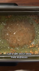 A deep fried espresso... in case caffeine alone didn’t worry you enough. | James Hoffmann