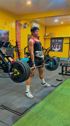 47 reactions | 43 days left for the deadlift competition ☝️轢 #gym #motivation #Deadlift | Saharial Mondal | Facebook