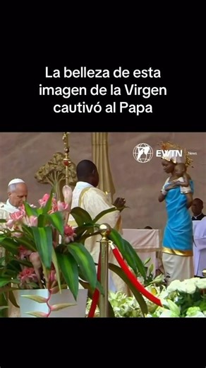 La belleza de esta imagen de la Virgen cautivó al Papa