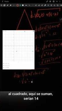 ​¿Es un triángulo isósceles? 📐 Comprobando puntos