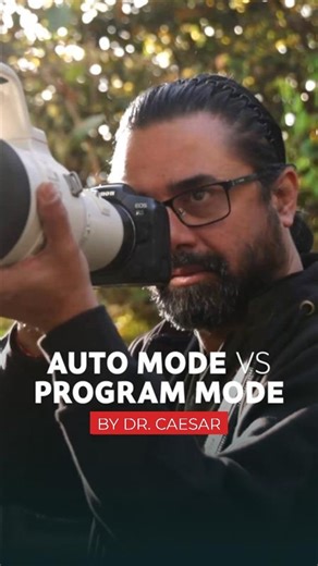 Canon India on Instagram: "Auto Mode vs Program Mode — what’s the difference, and when should you use which? Our #EOSMaestro @drcaesarphotography breaks it down so you can shoot smarter, not harder. Whether you're starting out or levelling up, knowing your modes makes all the difference. . . #CanonIndia #EOSR50V #CanonTips #LearnWithCanon #PhotographyBasics #AutoVsProgram #ShootSmart #EOSMaestroInsights #DelightingYouAlways #CANwithCanon"