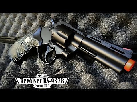 Revolver Spring Python 357 (UA-937B) - UHC (Airsoft Review BR)