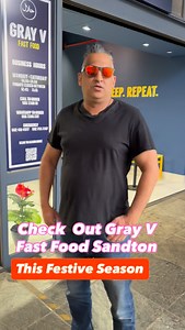 Check Out Gray V Fast Foods in Sandton this Festive Season. @grayvff . Situated in the Nedbank Building in Maude Street Sandton. (Opposite the Marc) *Halaal. Try the Famous “Everything in a Box Special”, Toasted Sandwiches and the new Fried Chicken Menu. Open on Fridays and Saturdays till 6pm | Foodsburg