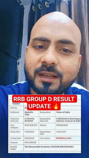 Big Day For Group D Aspirants🔥 | RRB Group D Result Update | RRB Group D Court Case Update