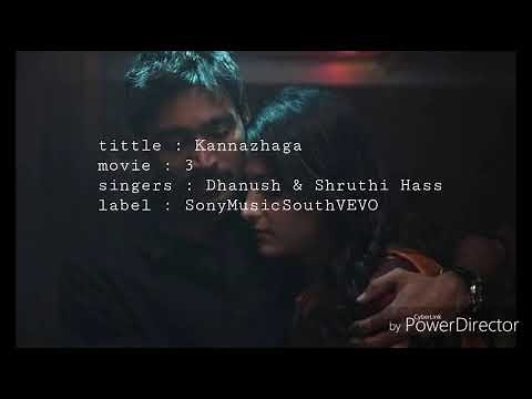 Kannazhaga song English lyrics from 3 movie