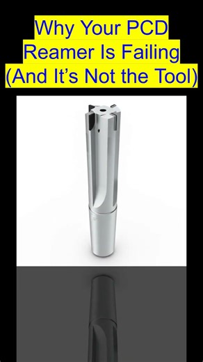 Why Your PCD Reamer Is Failing (And It’s Not the Tool) #shorts #machining