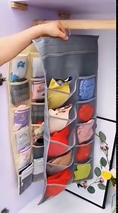 5.3K views · 79 reactions | Práctica organizador colgante con bolsillos para almacenamiento de ropa interior, transparente de doble cara y con gancho giratorio. Realiza tu pedido al: https://wa.link/kmspgz #Enkasa #InnovaTuHogar #EmpresaPeruana #Organízate #home #hogar #love #renuevatuhogar #renuevatucasa #decora #family #RenuevaTuEspacio #decotips #decoidea #casarenovada #diyhomedecor #Delivery | Enkasa.pe | Facebook