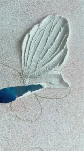 pallete knife techniques #art #kites #Butterfly