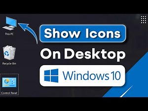 How to Add This PC on Desktop Windows 10 | Windows 10 Me Desktop Icon Kaise Laye | This PC Icon