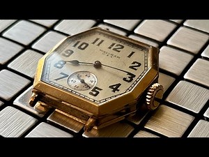 Rare 1930s watch restoration - all American octagonal Waltham with Elgin case
