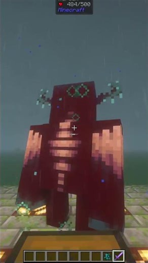 Sharpness V test Vs Warden#minecraft #shortsfeedvideo #minecraftshorts #gaming