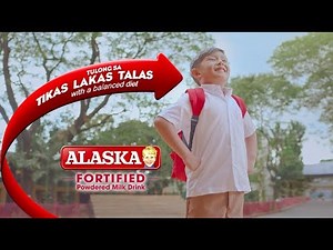 Alaska Fortified Powdered Milk Drink: Tikas, Lakas, Talas