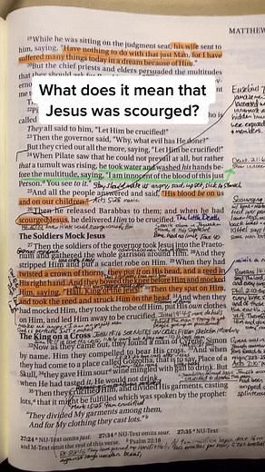 Understanding the Biblical Meaning of Jesus Being Scourged