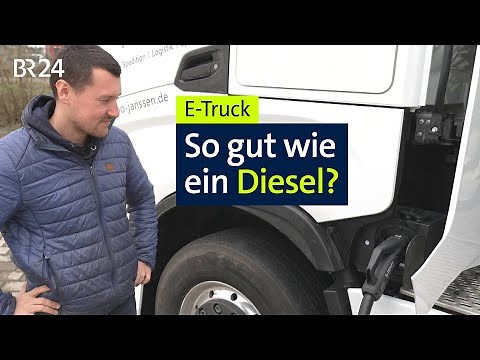 Verkehrswende: Ist ein Elektro-Lkw so gut und schnell wie ein Diesel? | Abendschau | BR24