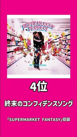 ミスチルアルバムオープニング曲ランキング後半【Mr.Children】 #ミスチル #mrchildren #産声 #music